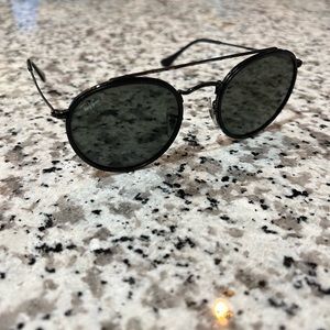 Ray Ban round double bridge sunglasses